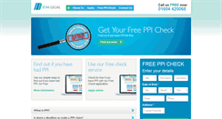 Desktop Screenshot of ppi.co.uk
