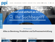 Tablet Screenshot of ppi.de